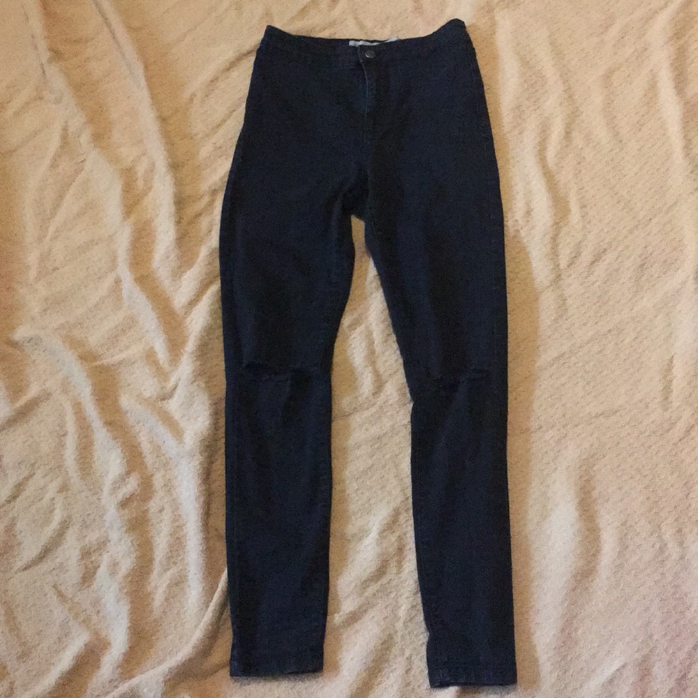 Stretchy High Waist Black Jeans!